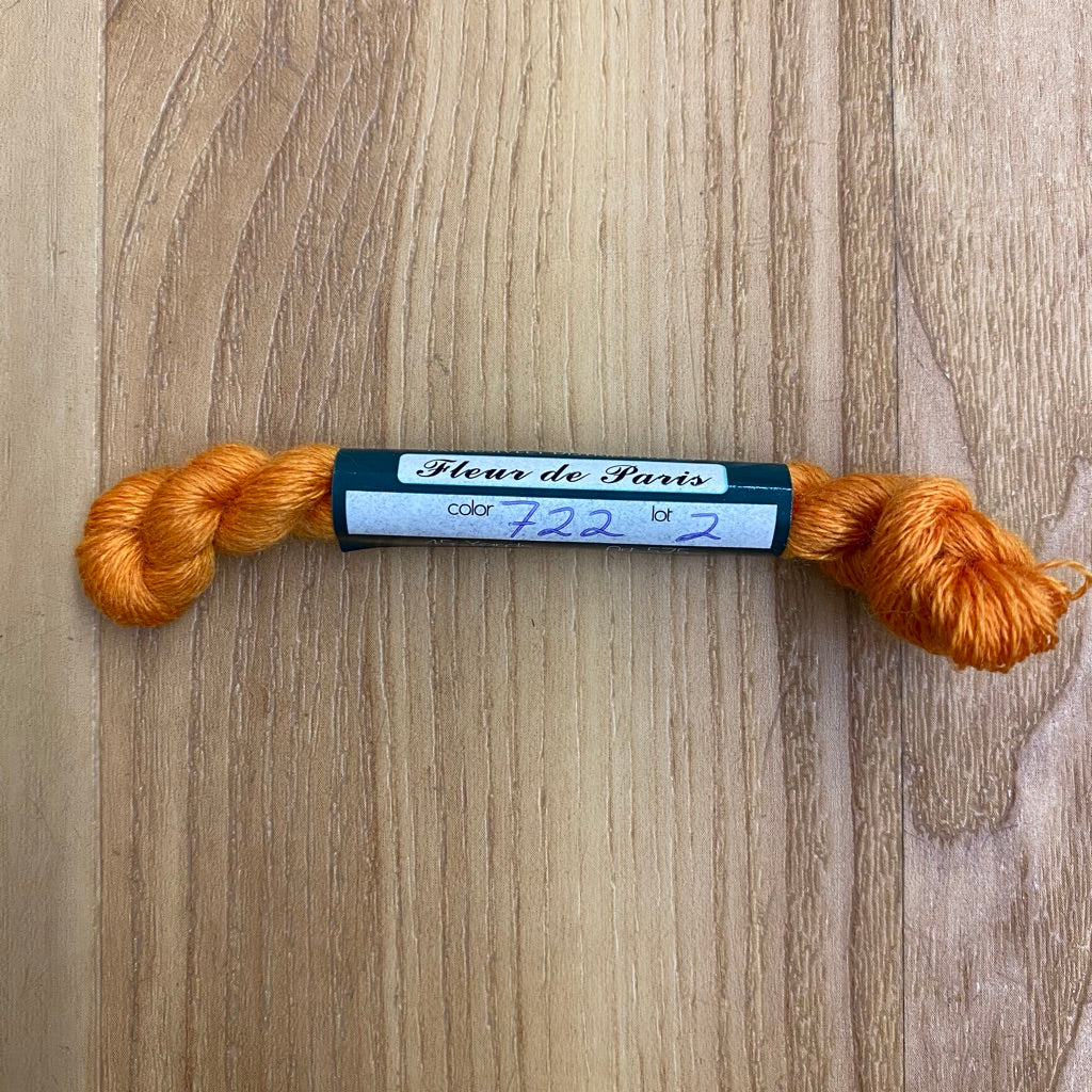 Bella Lusso Merino Wool 722 Pumpkin - KC Needlepoint