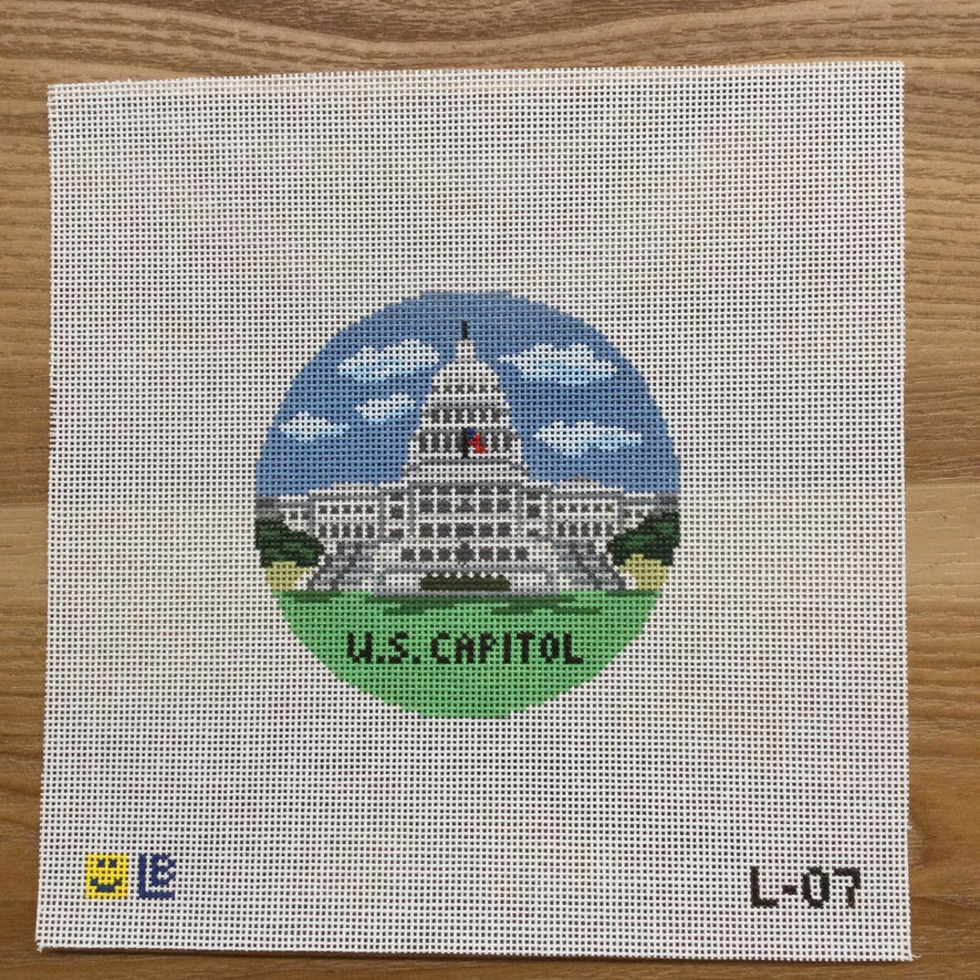 The Capitol Canvas - KC Needlepoint