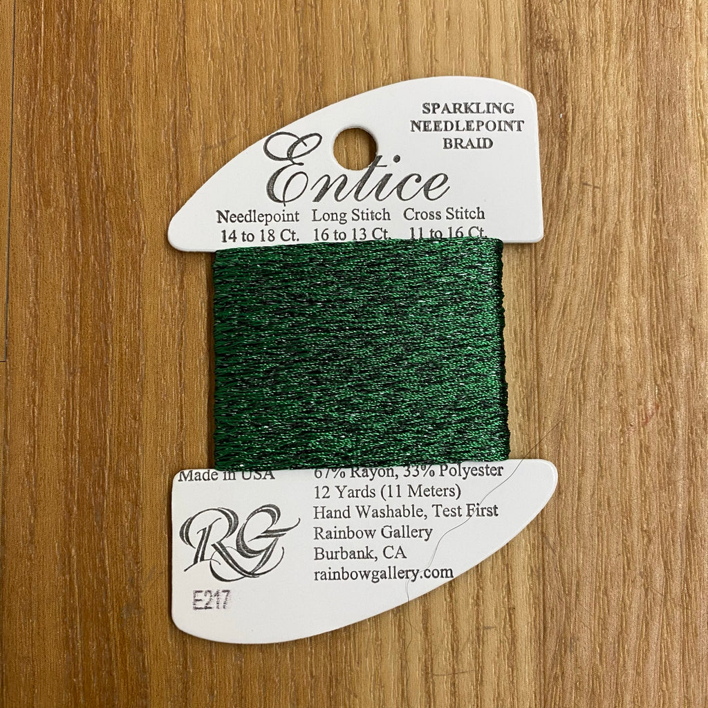 Entice E217 Emerald - KC Needlepoint