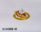 Pumpkin Pie Ornament Canvas - KC Needlepoint