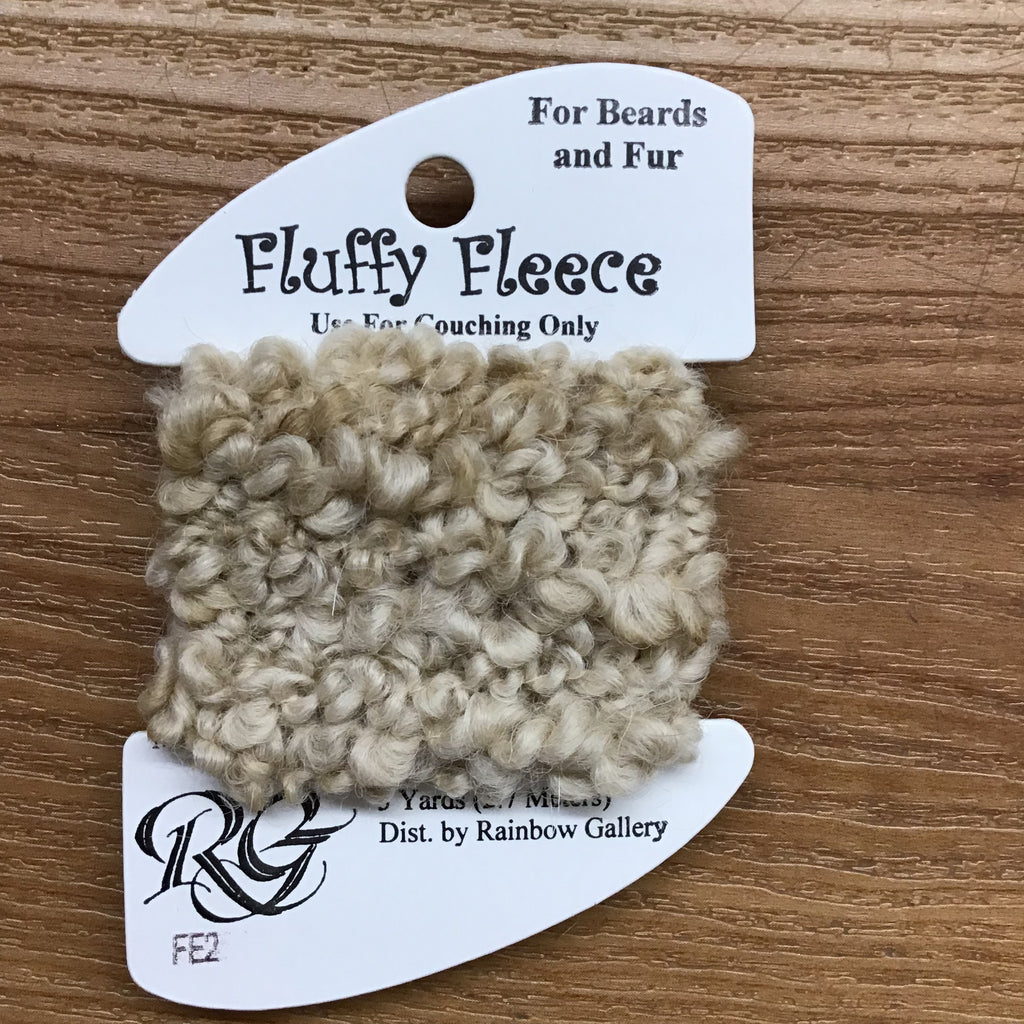 Fluffy Fleece FE2 Lite Brown - KC Needlepoint