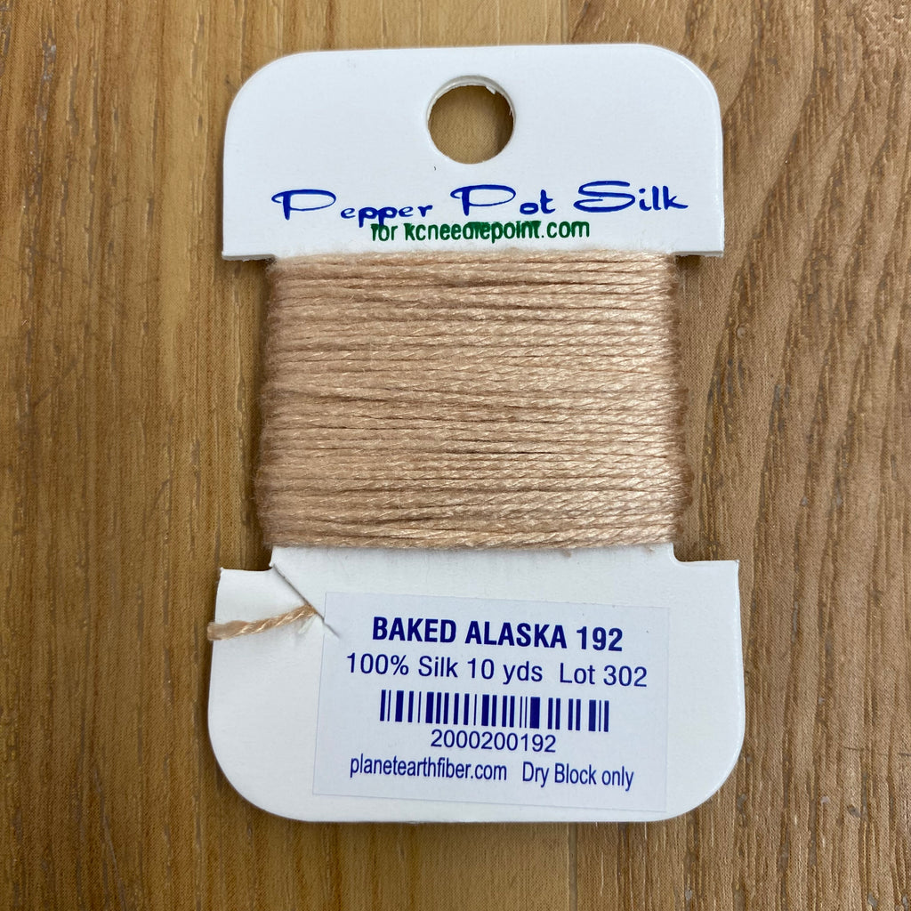 Pepper Pot Silk Card 192 Baked Alaska - KC Needlepoint