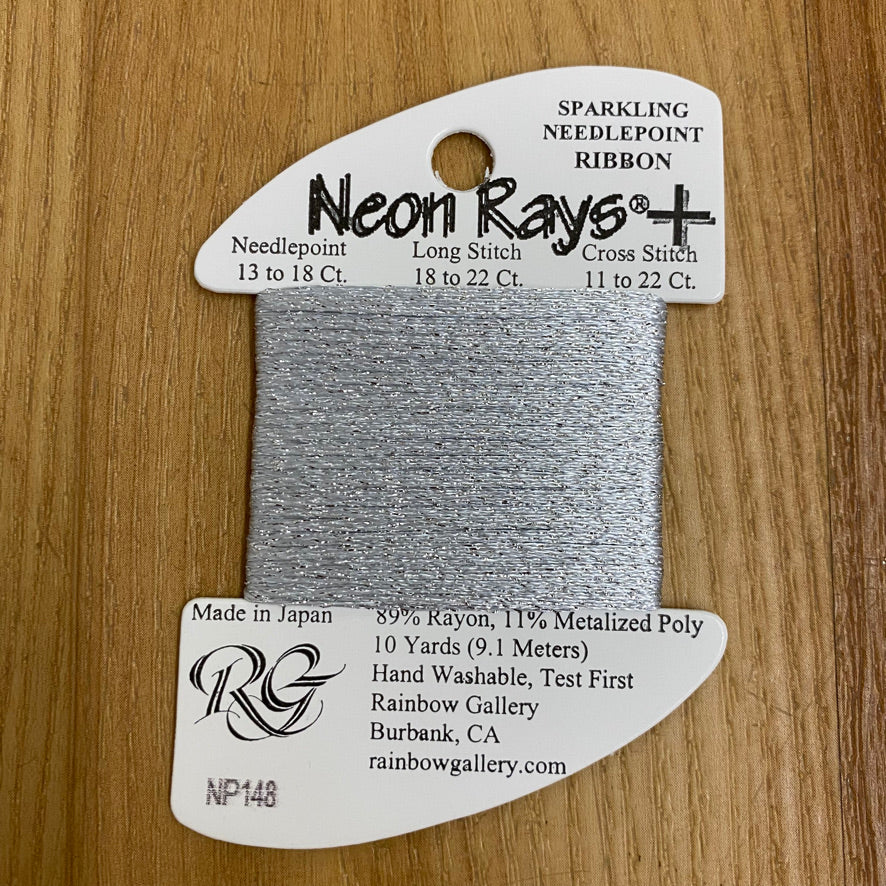 Neon Rays+ NP148 Silver Lining - KC Needlepoint