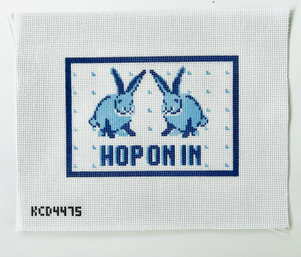 Hop On In Canvas - KC Needlepoint