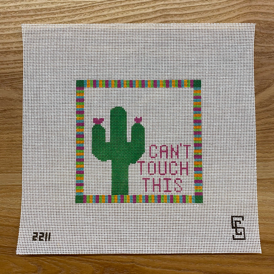 Can't Touch This Canvas - KC Needlepoint