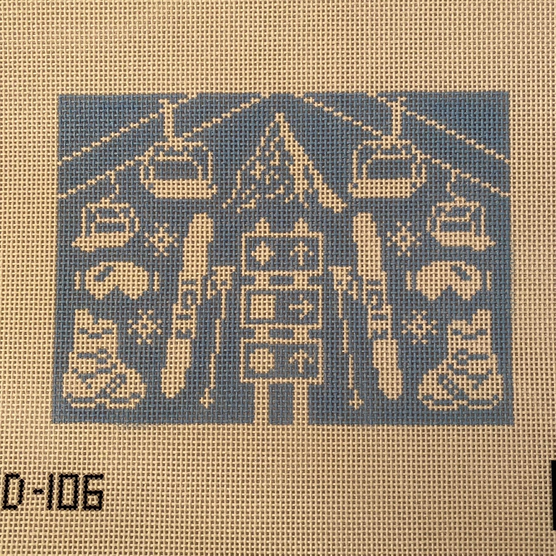 Ski Slope Soiree Canvas - KC Needlepoint
