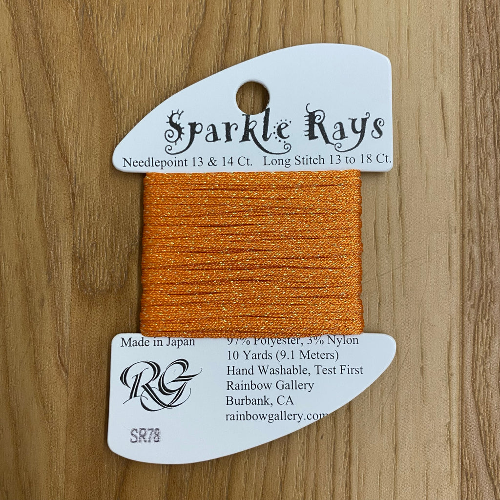 Sparkle Rays SR78 Dark Pumpkin - KC Needlepoint