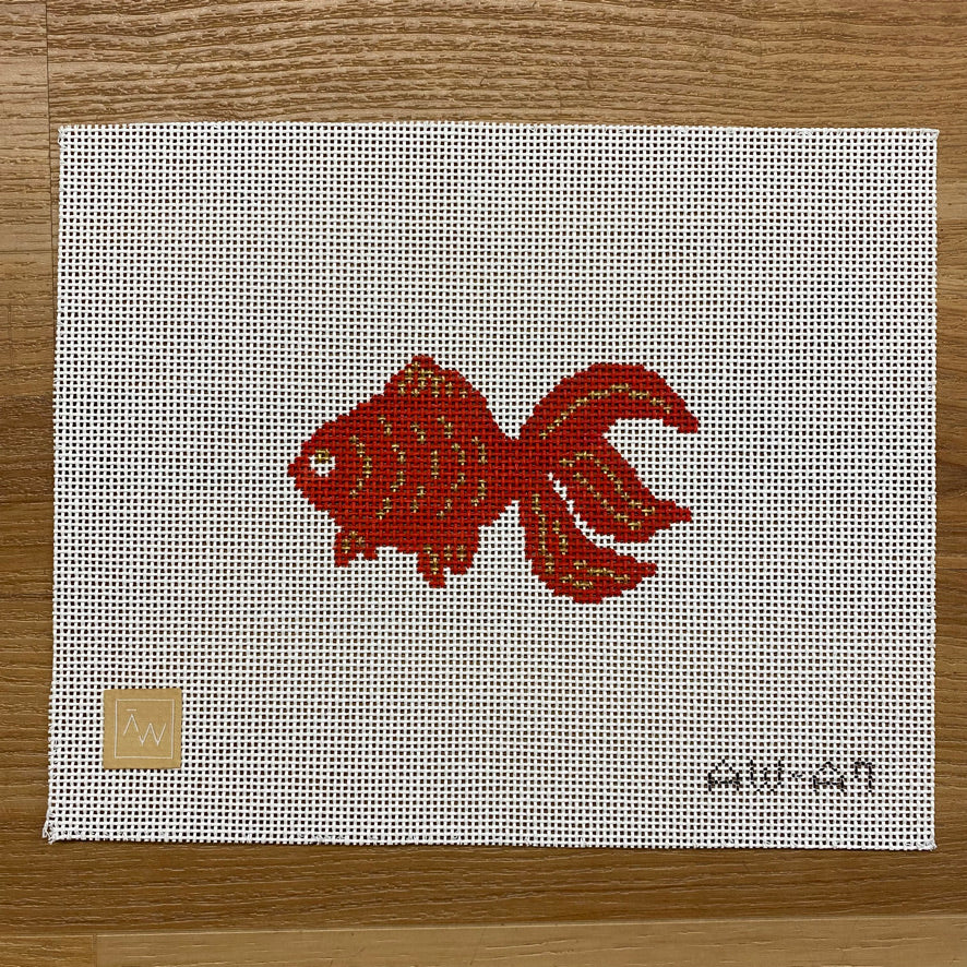 Japanese Goldfish Canvas - KC Needlepoint