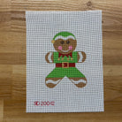 Gingerbread Elf Boy Canvas - KC Needlepoint