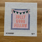 Jolly Good Fellow Canvas - KC Needlepoint