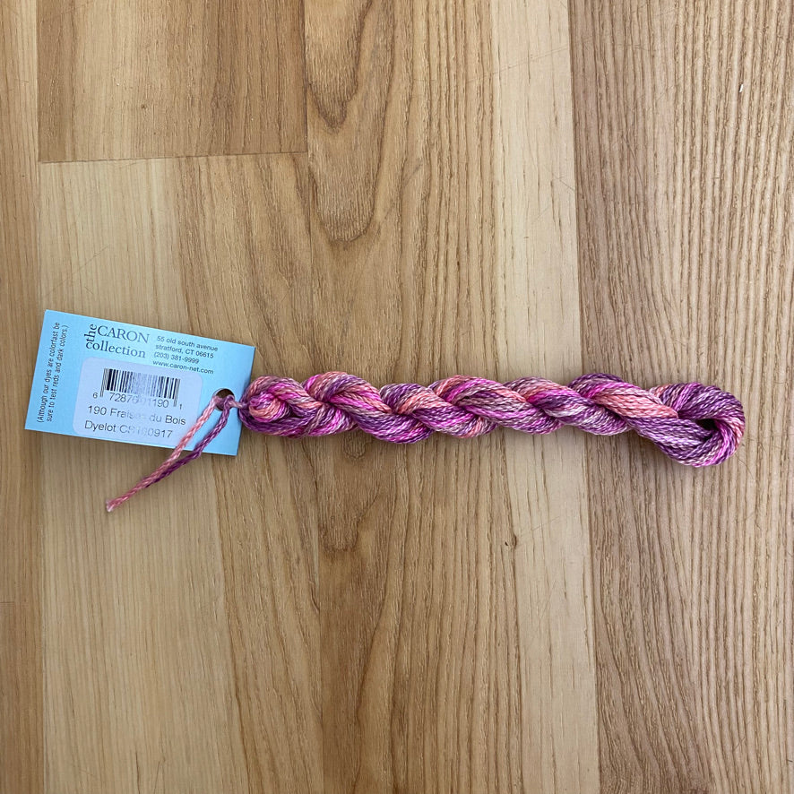 Watercolours 190 Fraises du Bois - KC Needlepoint