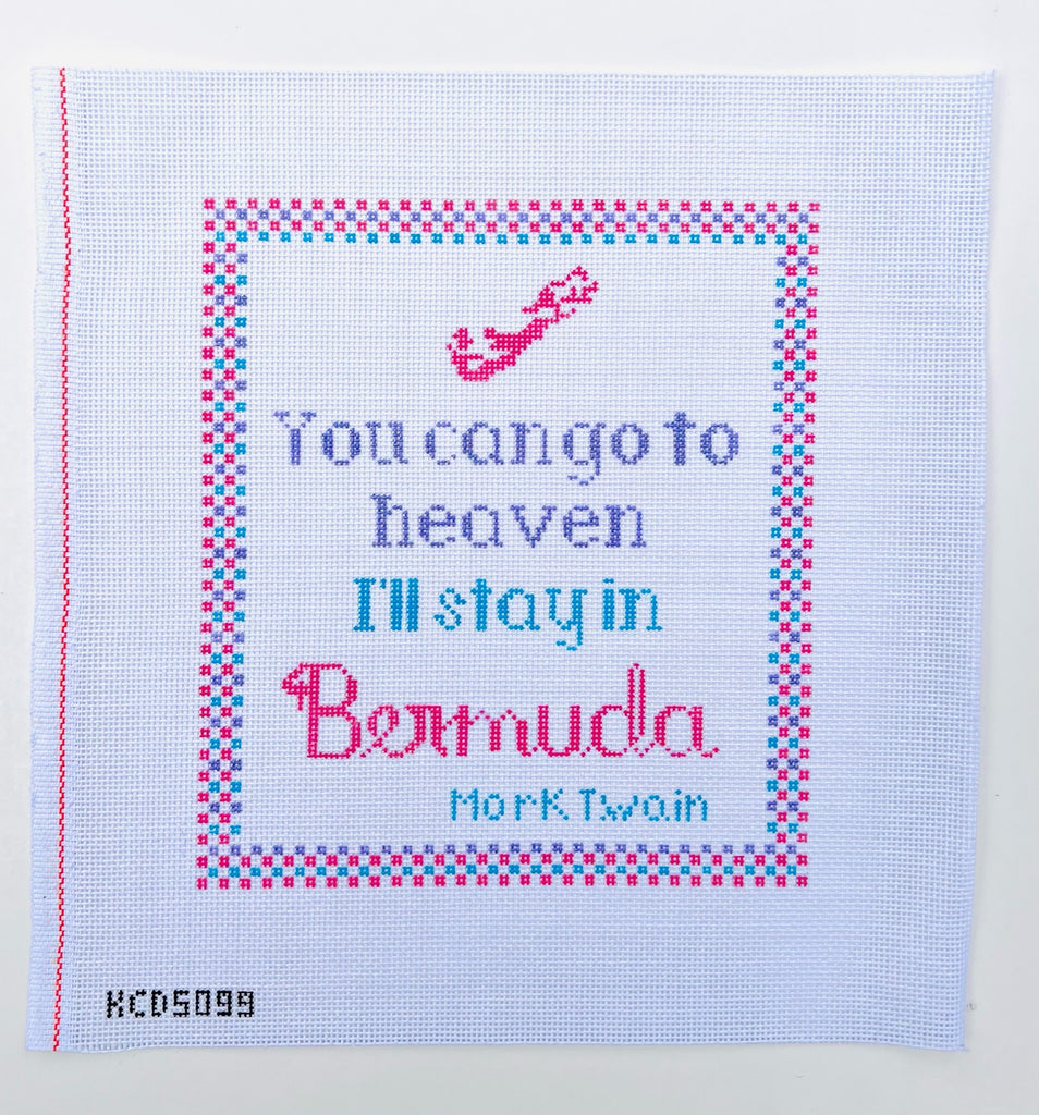 You Can Go To Heaven... Canvas - KC Needlepoint