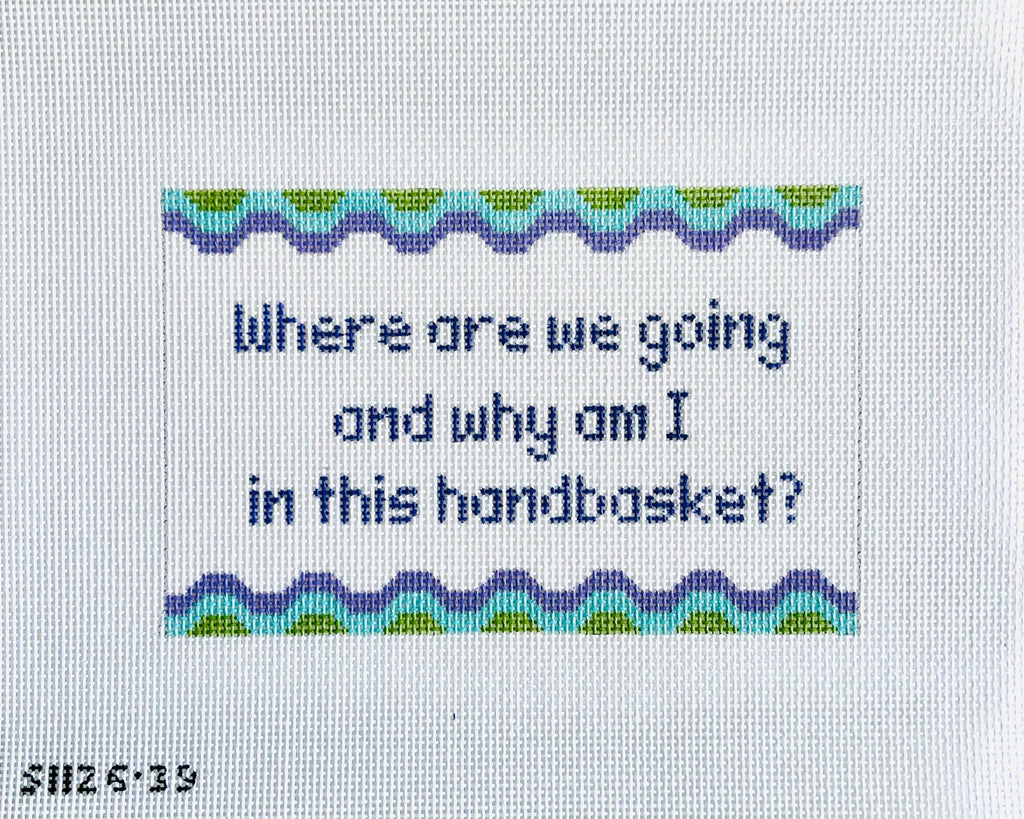 Where Are We Going... Canvas - KC Needlepoint