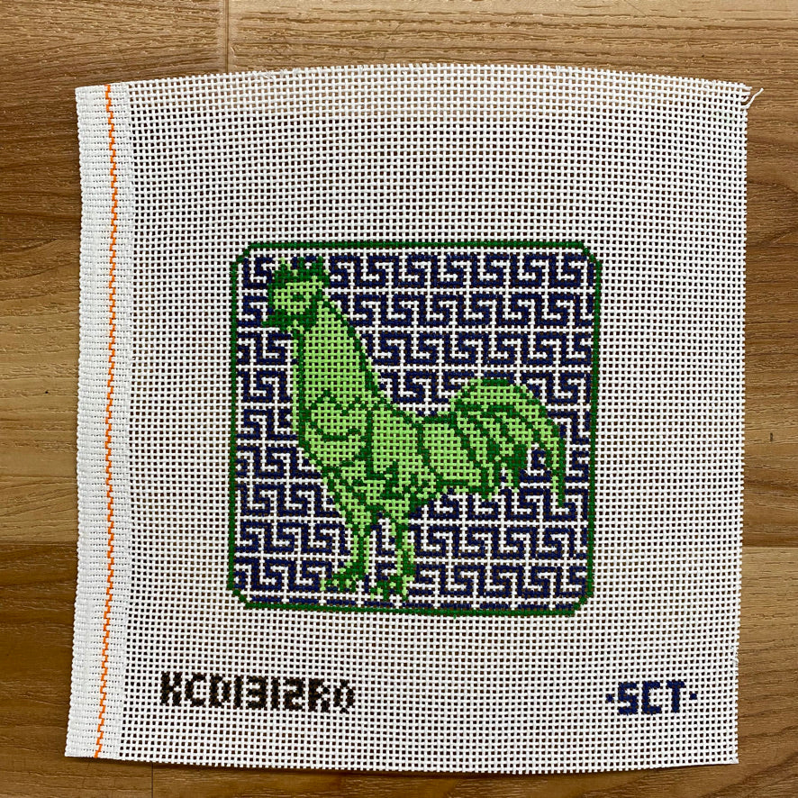 Chinese Zodiac - Rooster Canvas - KC Needlepoint