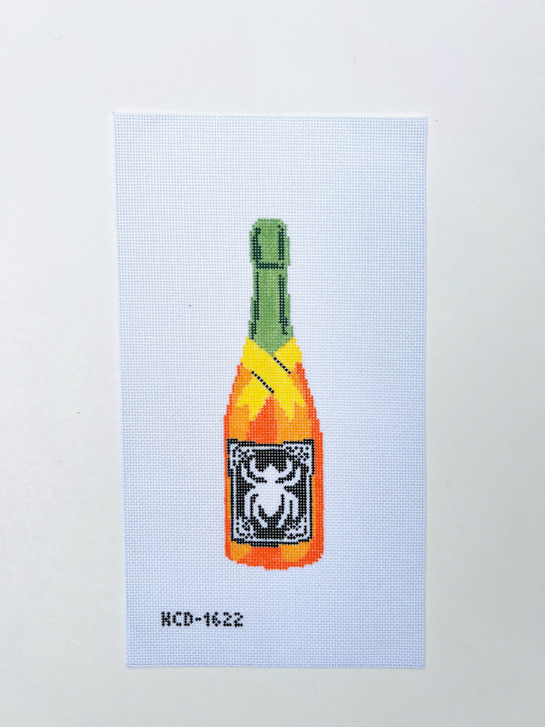 Spider Bottle Canvas - KC Needlepoint
