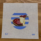 Deep Dish Pizza Canvas - KC Needlepoint
