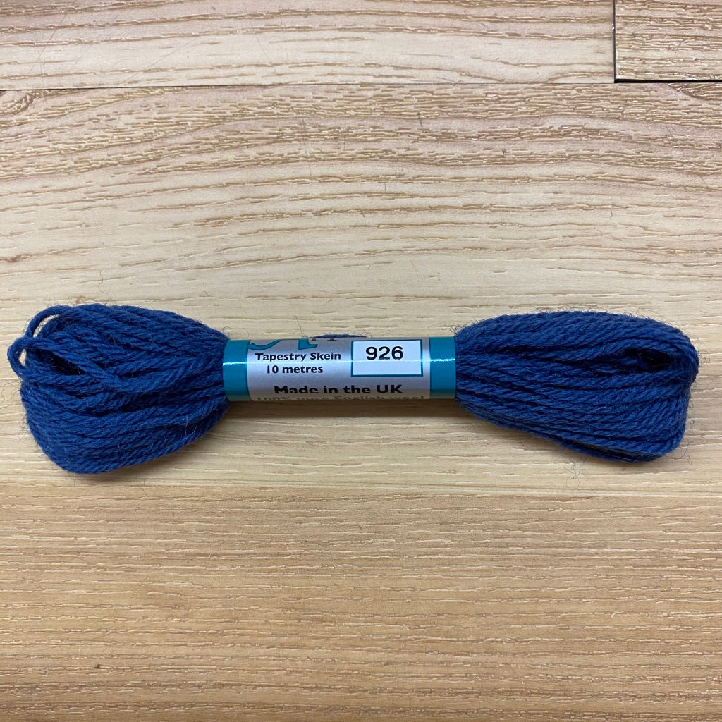 Appleton Tapestry Wool 926 Dull China Blue - needlepoint