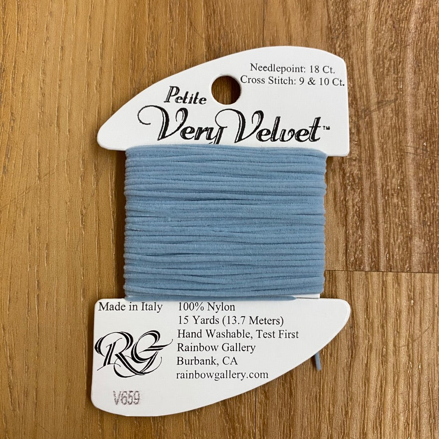 Petite Very Velvet V659 Pale Blue - KC Needlepoint