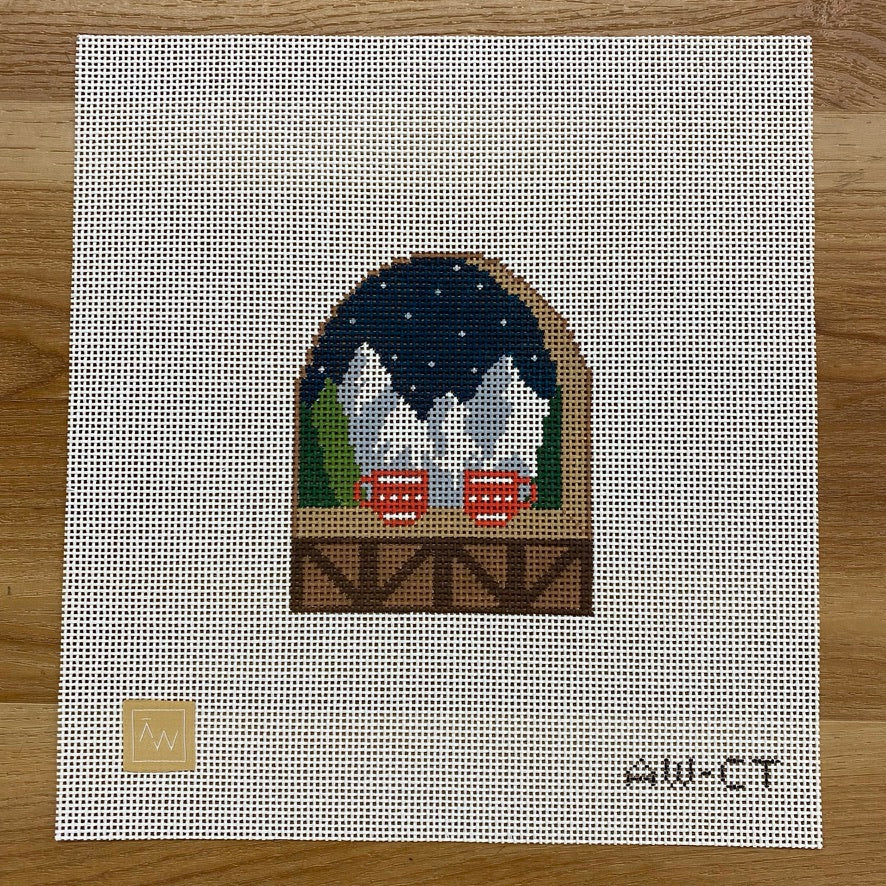 Cocoa Time Canvas - KC Needlepoint