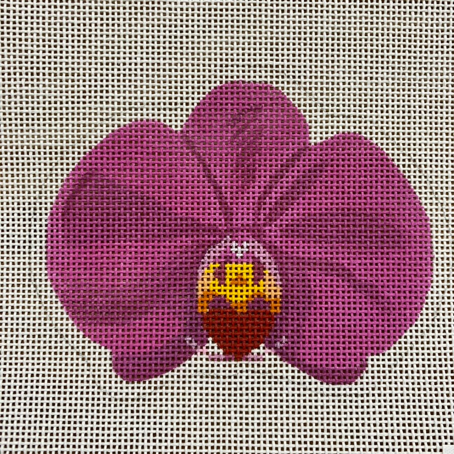 Orchid Canvas - KC Needlepoint