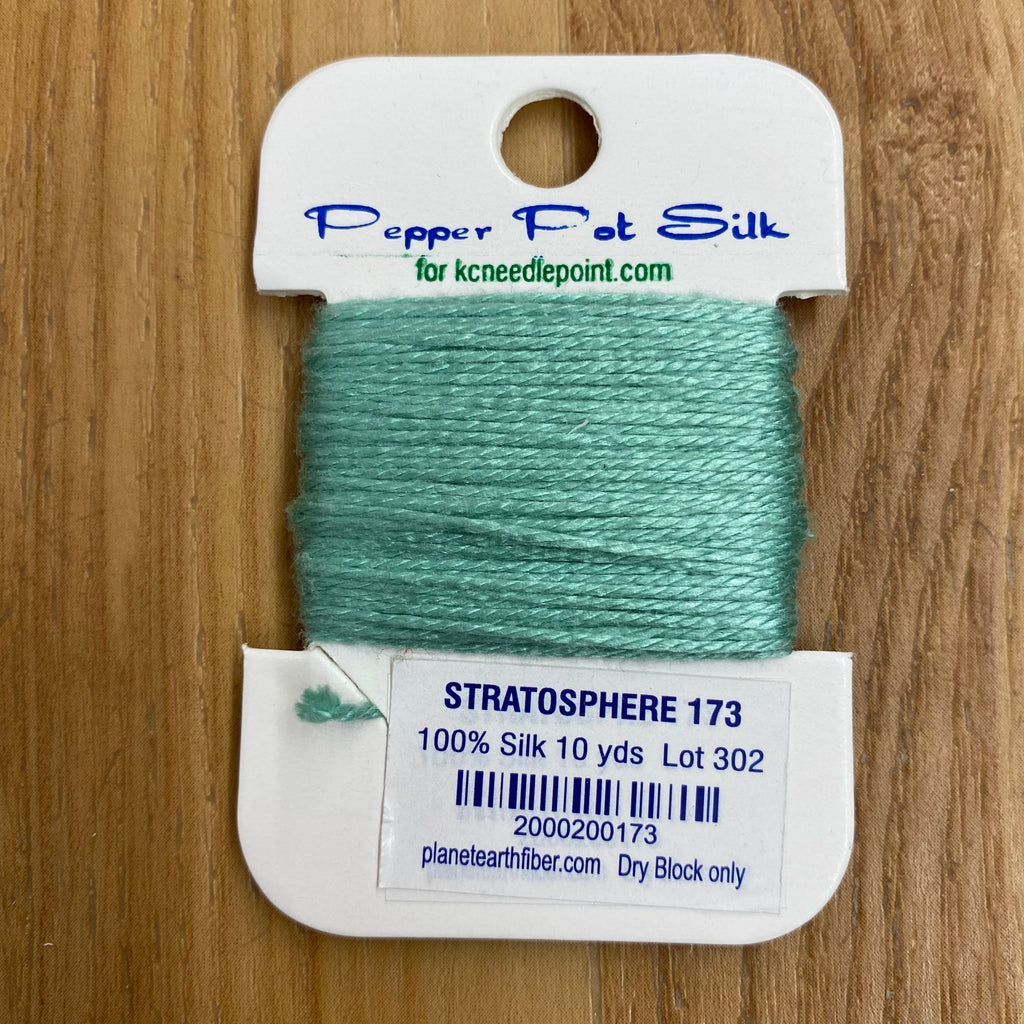 Pepper Pot Silk Card 173 Stratosphere - KC Needlepoint