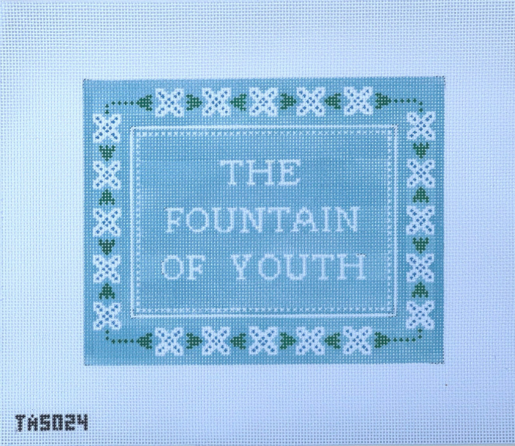 The Fountain of Youth Canvas - KC Needlepoint