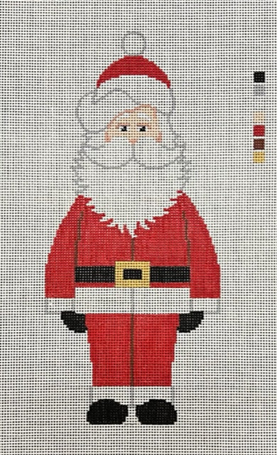 Santa Claus Canvas - KC Needlepoint