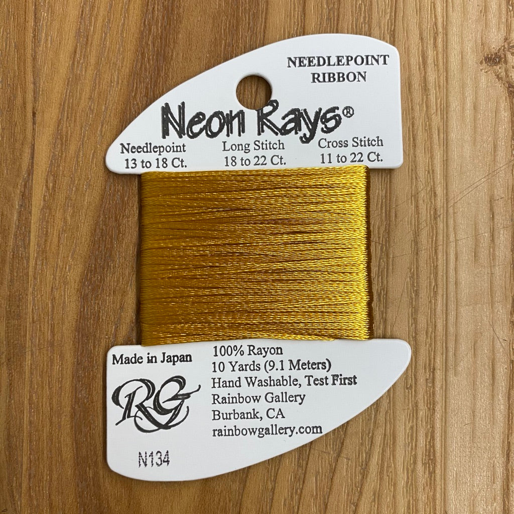 Neon Rays N134 Old Gold - KC Needlepoint