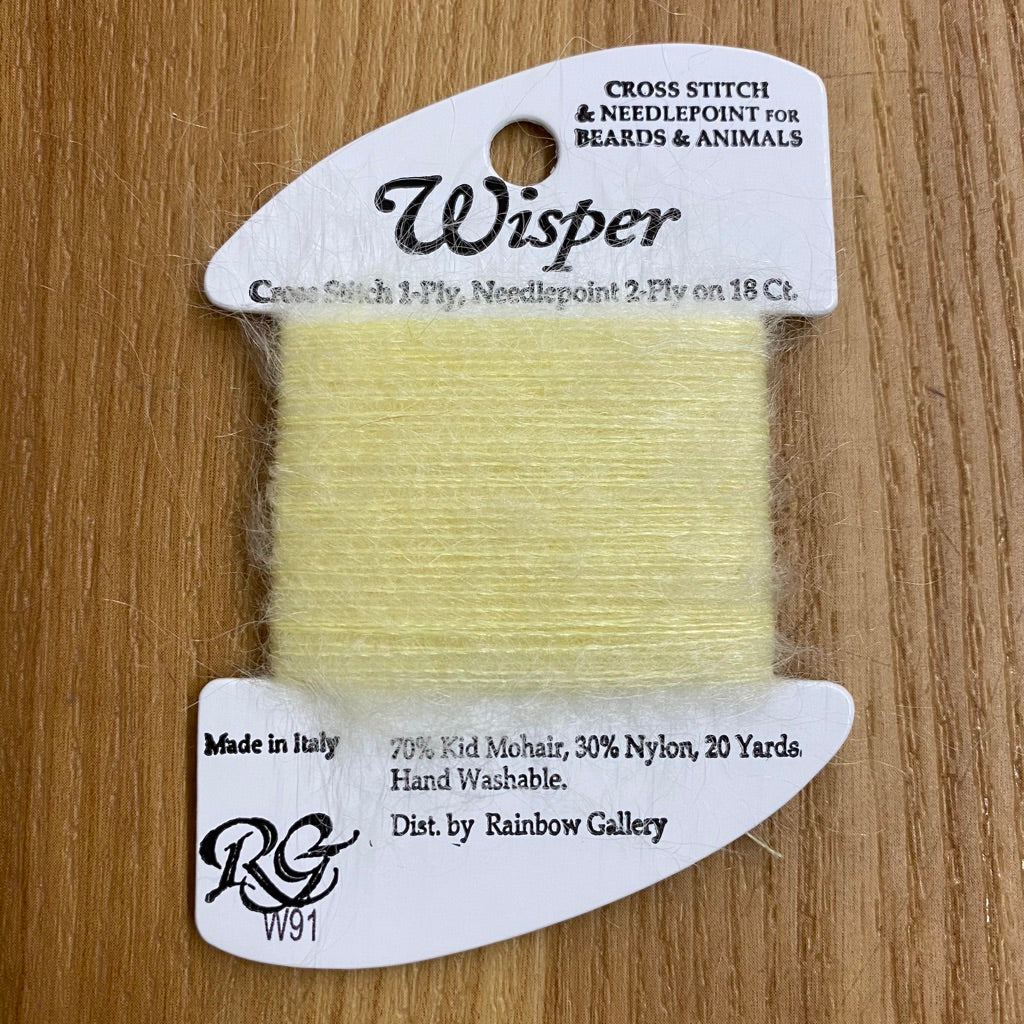 Wisper W91 New Yellow - needlepoint