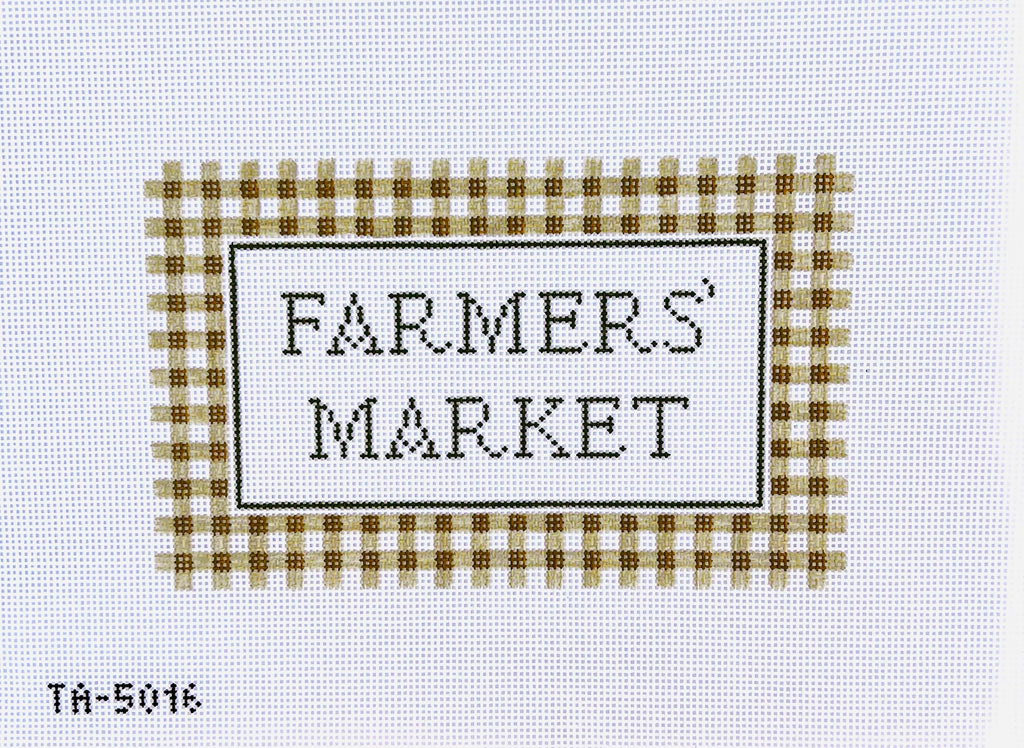 Farmer's Market Canvas - KC Needlepoint