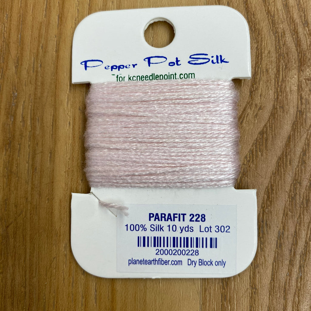 Pepper Pot Silk Card 228 Parfait - KC Needlepoint