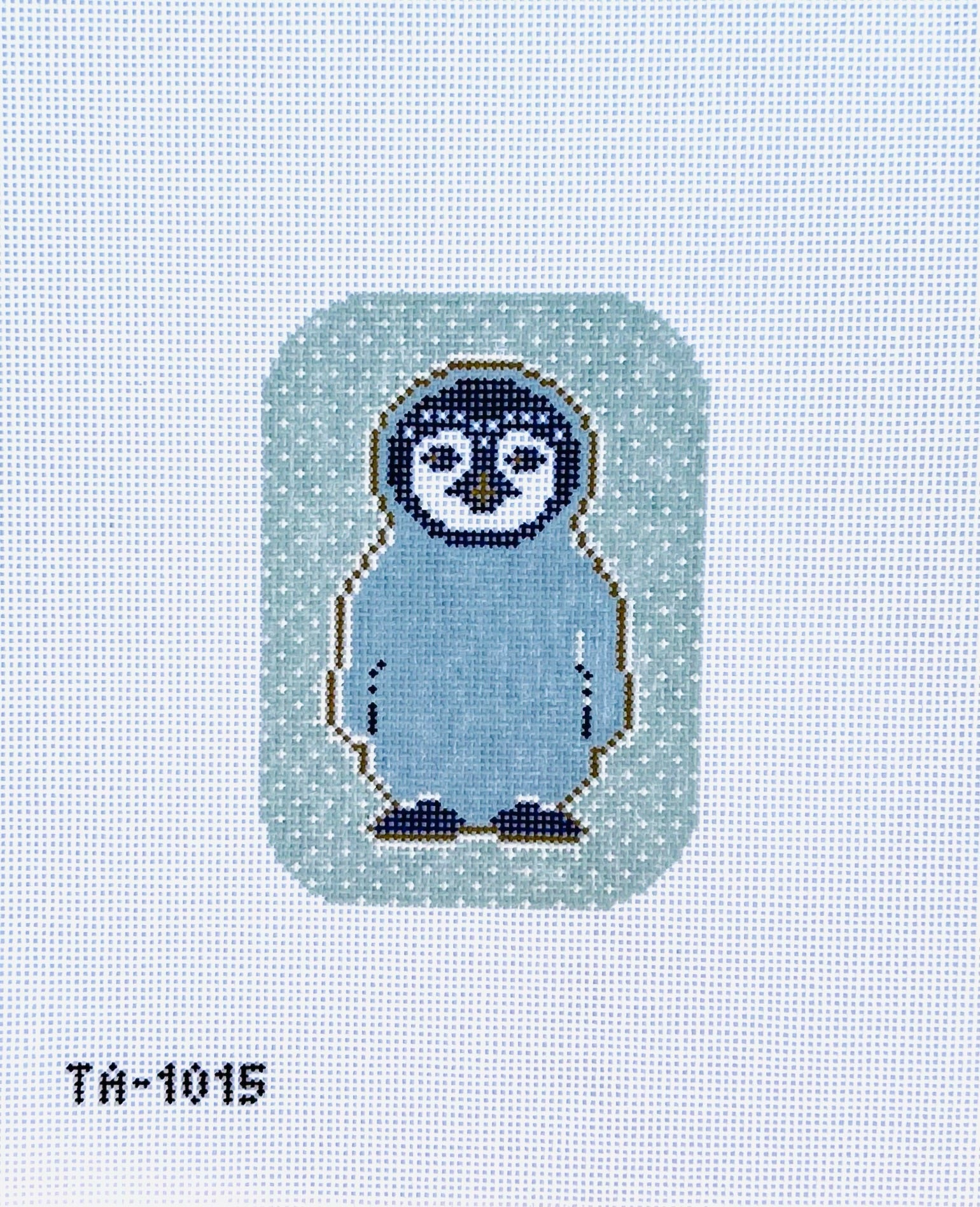 Baby Penguin Canvas - KC Needlepoint