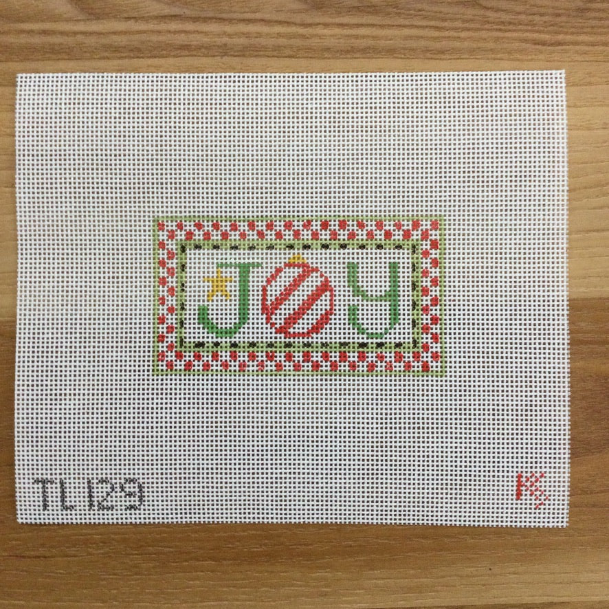 Joy Tiny Inspiration Canvas - KC Needlepoint