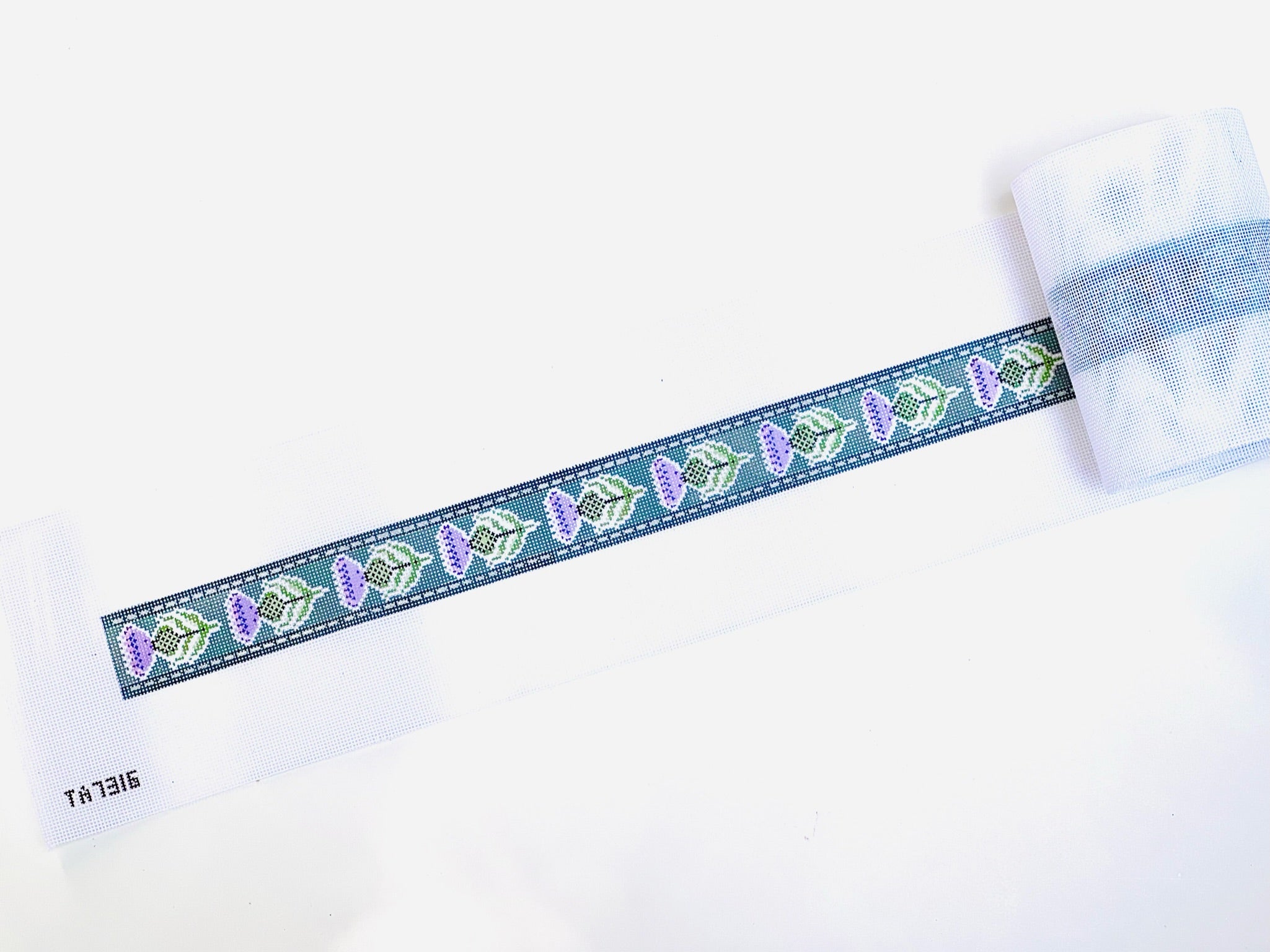 Thistle Strap Canvas - KC Needlepoint