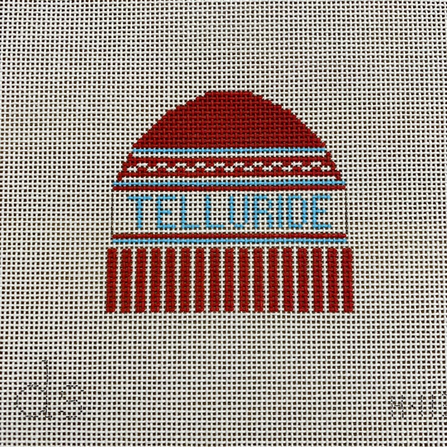 Telluride Hat Needlepoint Canvas - KC Needlepoint