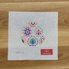 Ikat Ornament Canvas - KC Needlepoint
