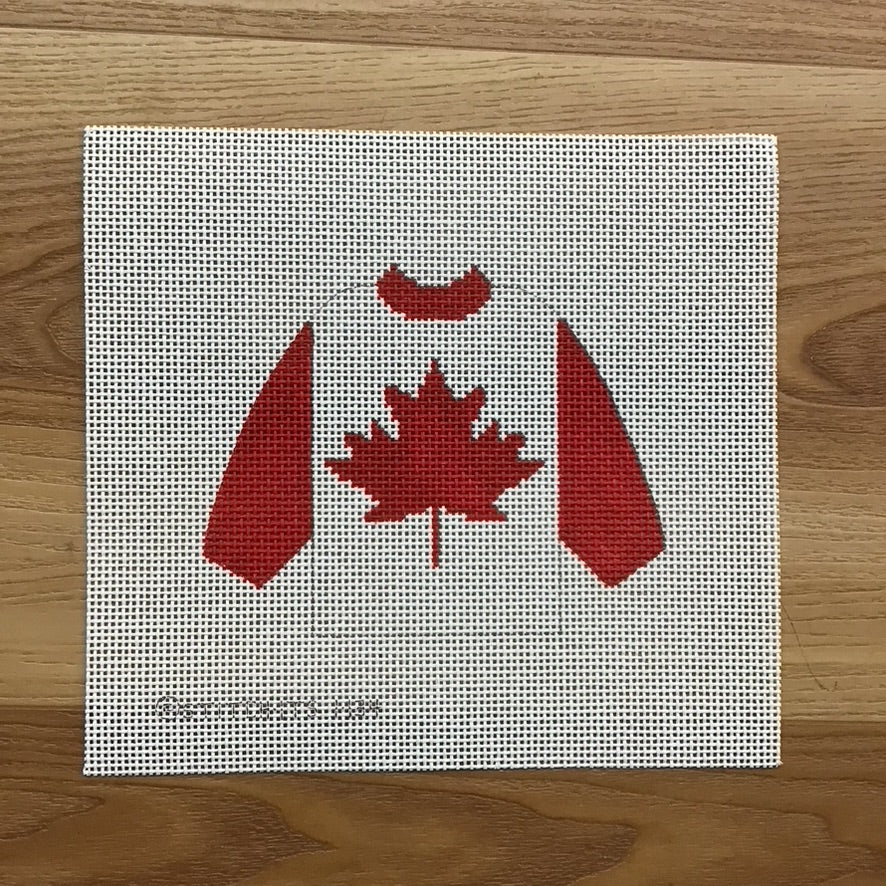 Canada Pullover Sweater Needlepoint Canvas - KC Needlepoint
