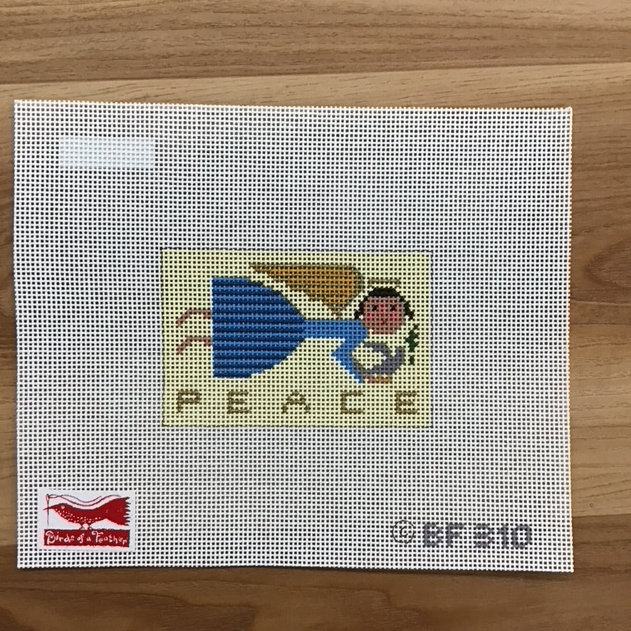Peace Angel Canvas - KC Needlepoint