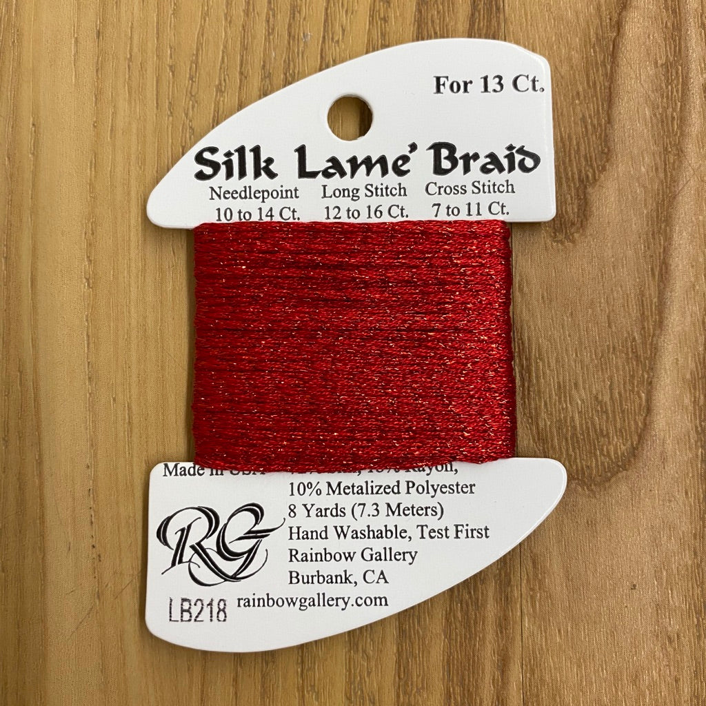 Silk Lamé Braid LB218 - KC Needlepoint