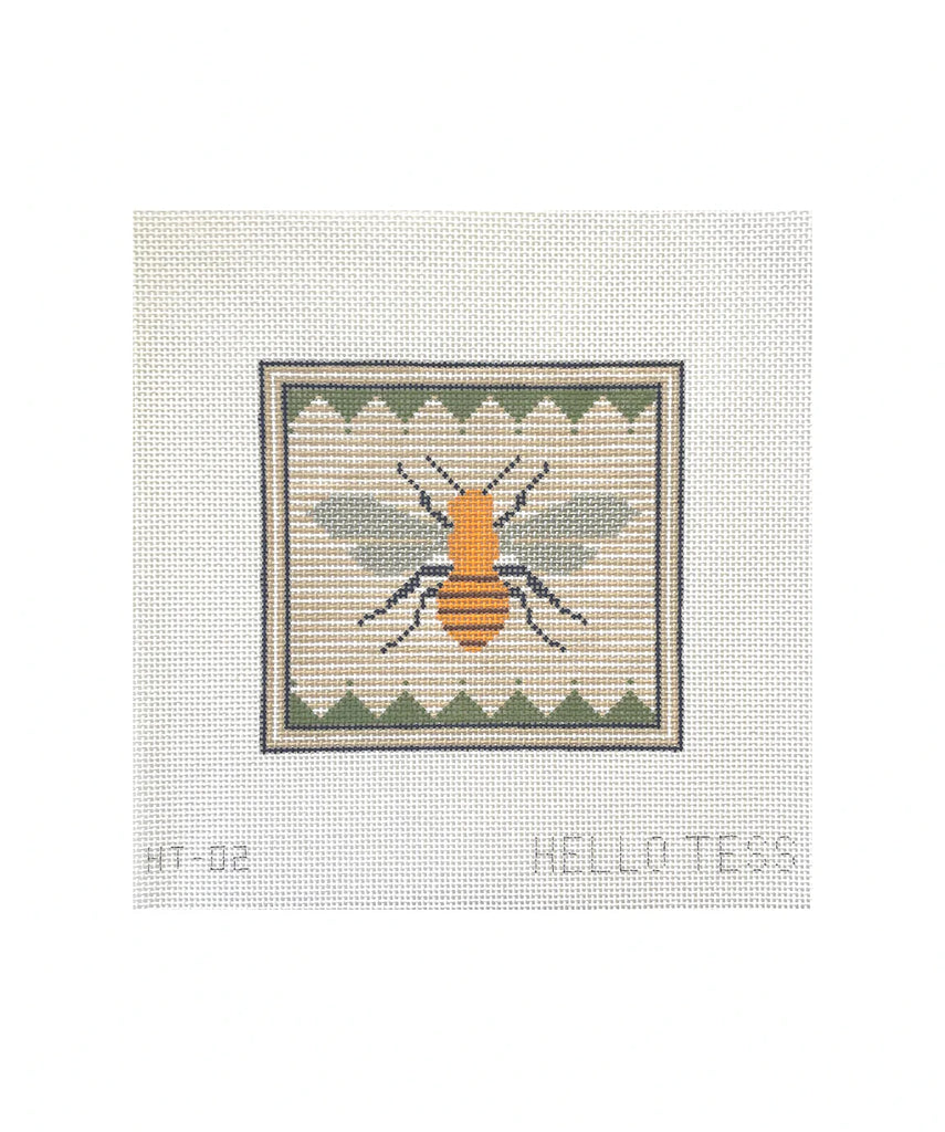 Bizzy Bee Canvas - KC Needlepoint