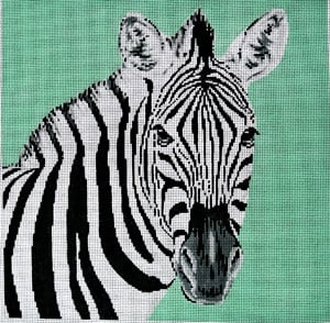 Zebra Canvas - KC Needlepoint