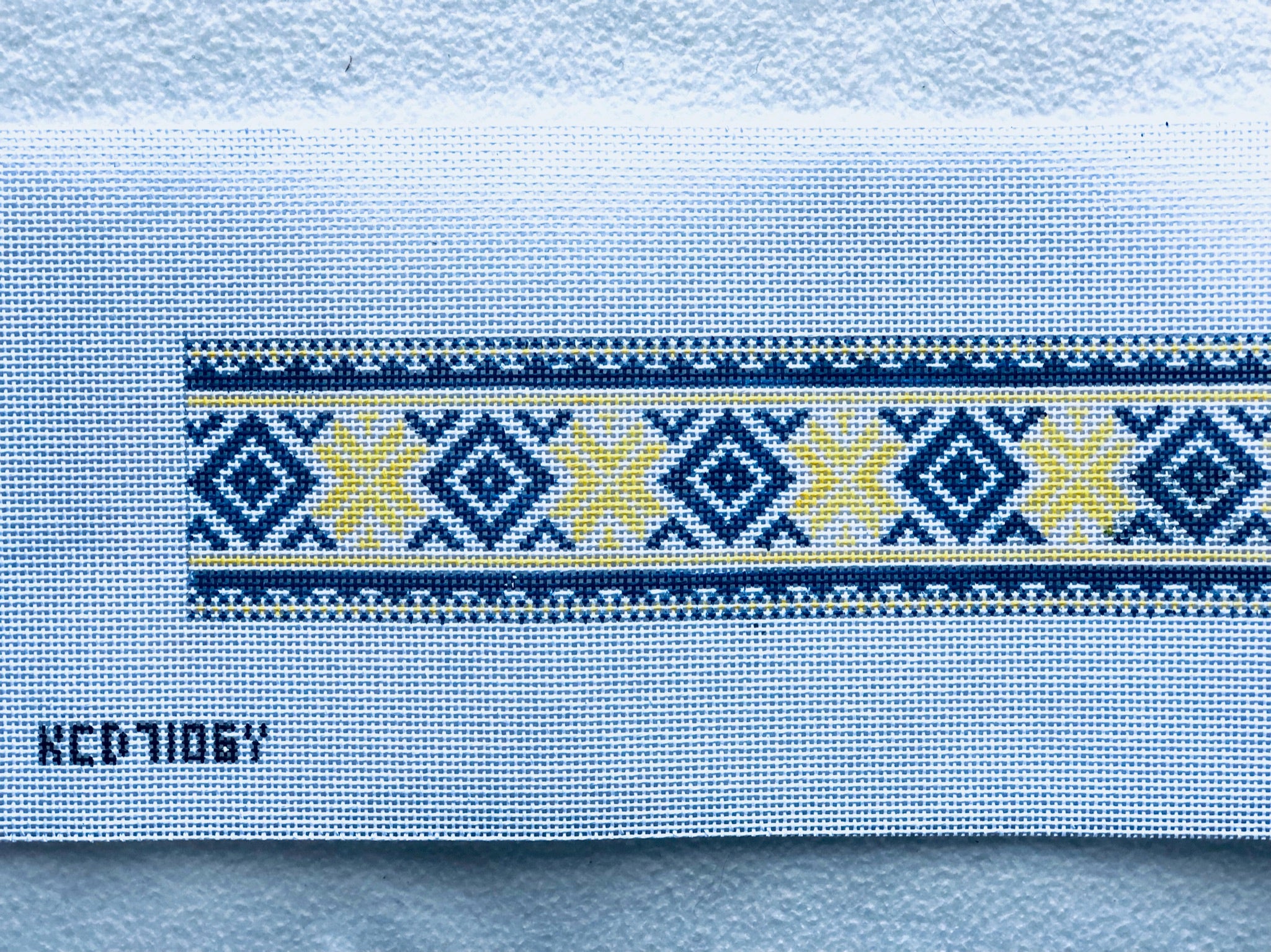 Diamond Strap Canvas - KC Needlepoint