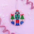Pink Nutcracker Round - KC Needlepoint