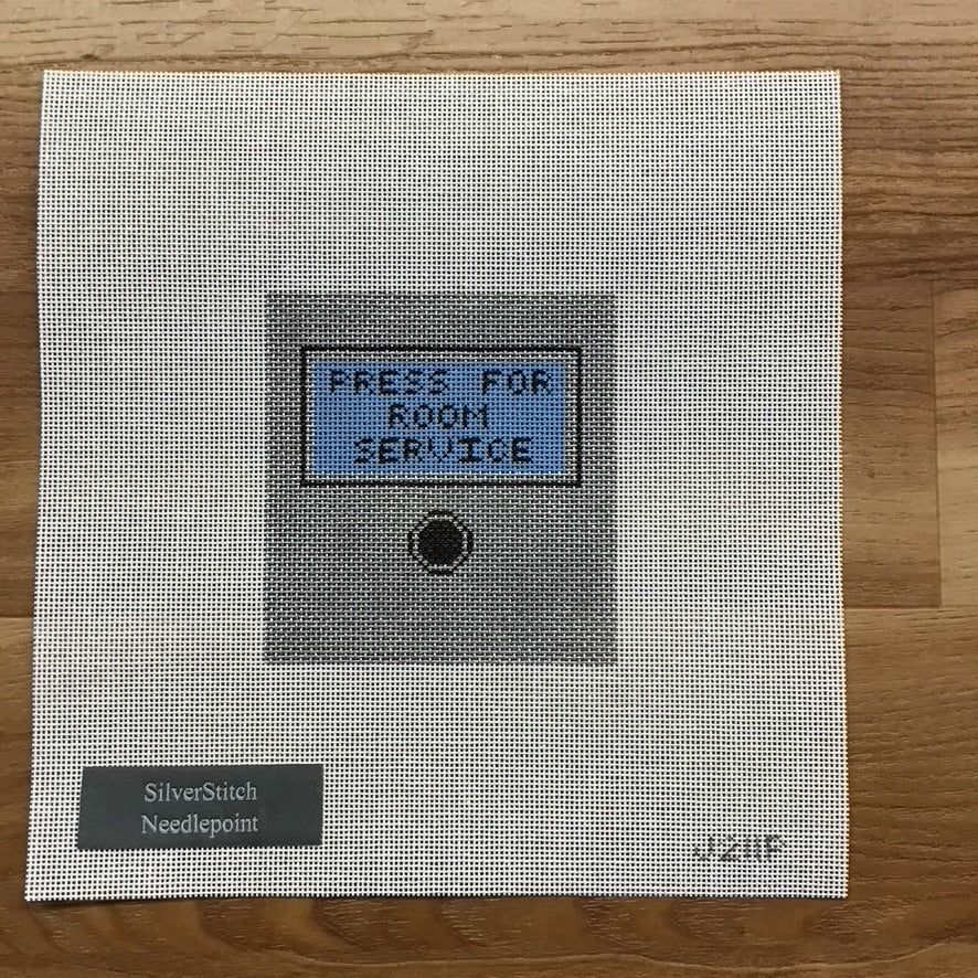 Press for Room Service Canvas - KC Needlepoint