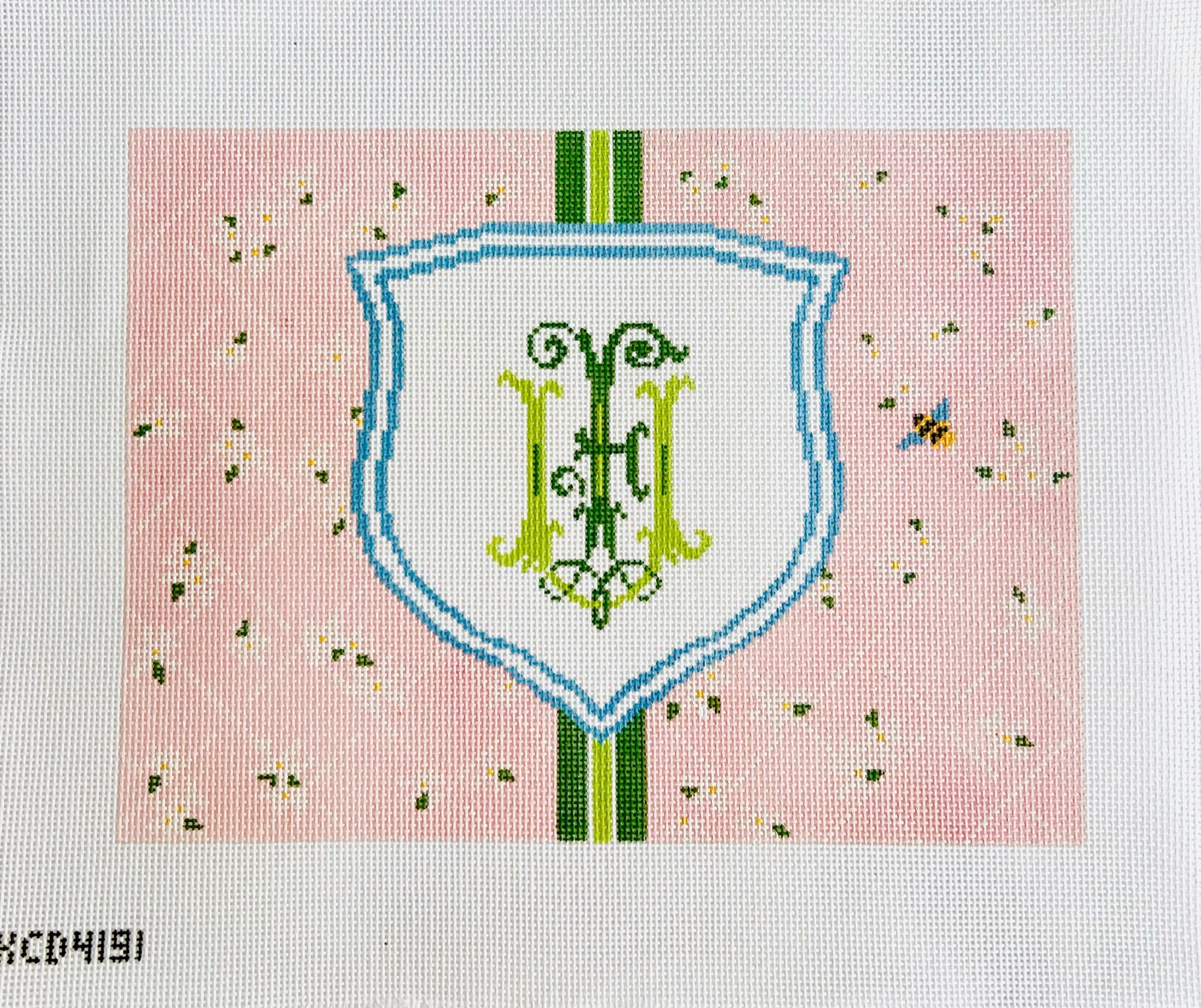 FU Shield Canvas - KC Needlepoint