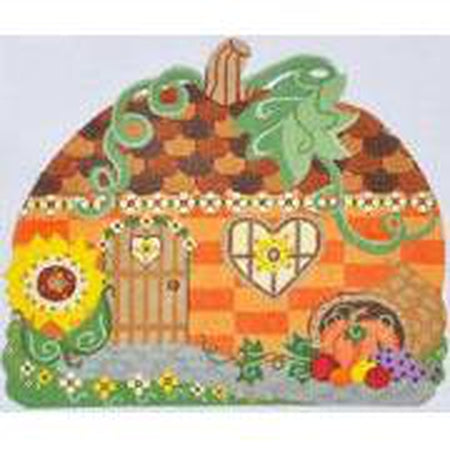 Pumpkin Canvas - KC Needlepoint