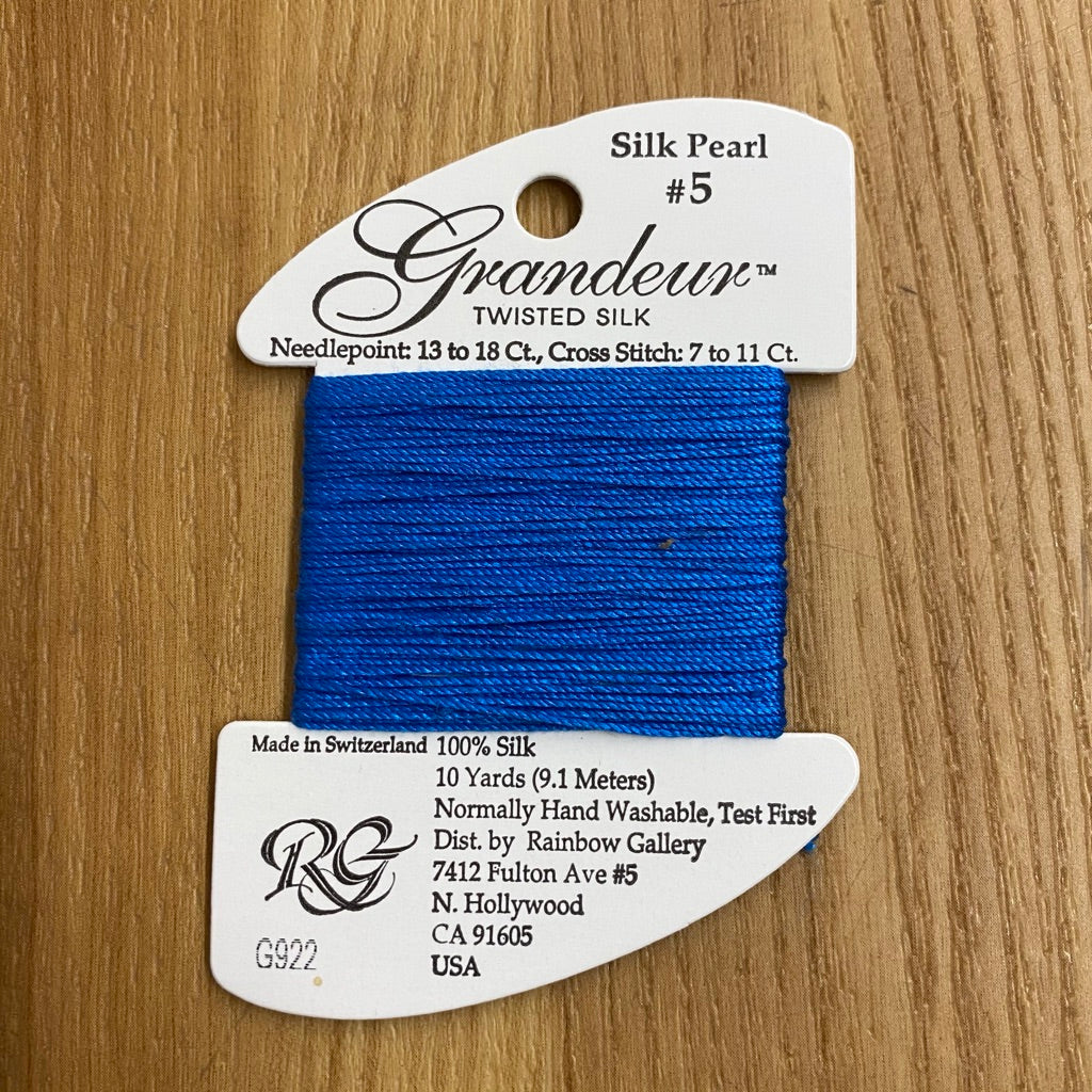 Grandeur Silk G922 Electric Blue - KC Needlepoint