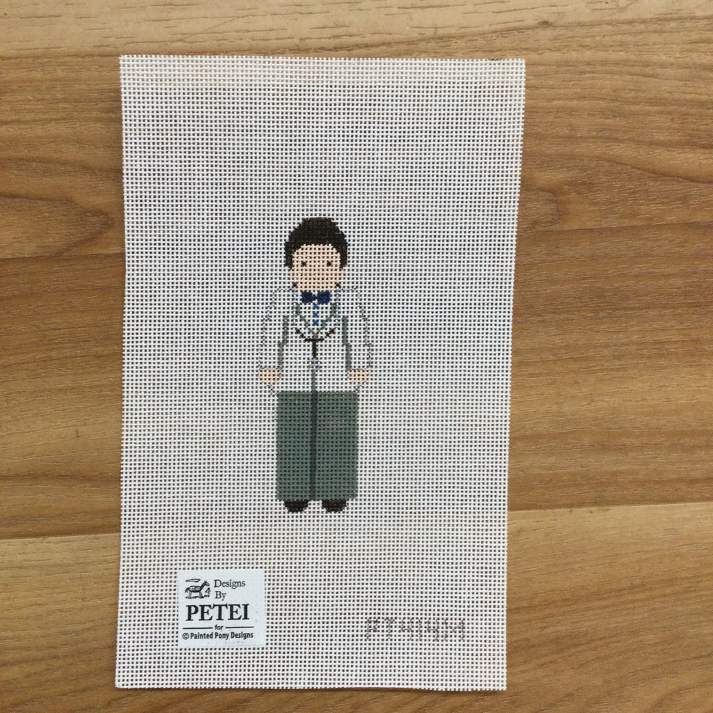 Male Doctor Canvas - KC Needlepoint