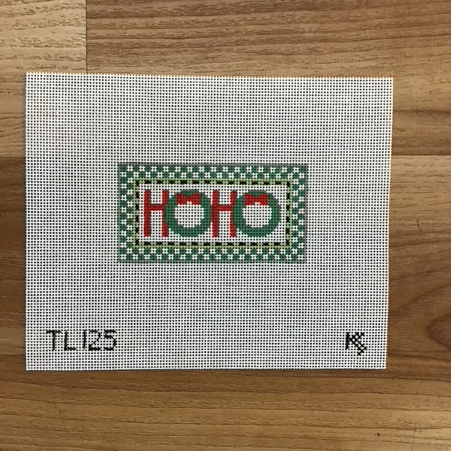 HoHo Tiny Inspiration Canvas - KC Needlepoint