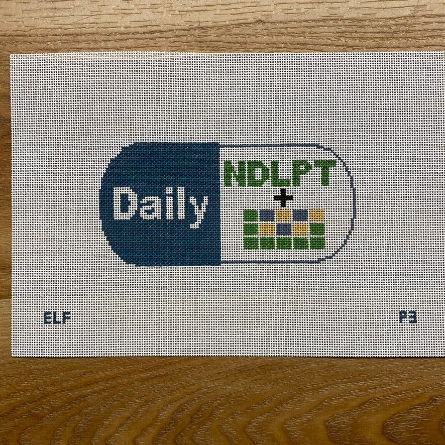 Daily Dose Canvas - KC Needlepoint
